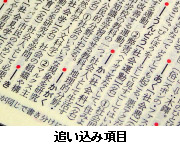 追い込み項目の画像