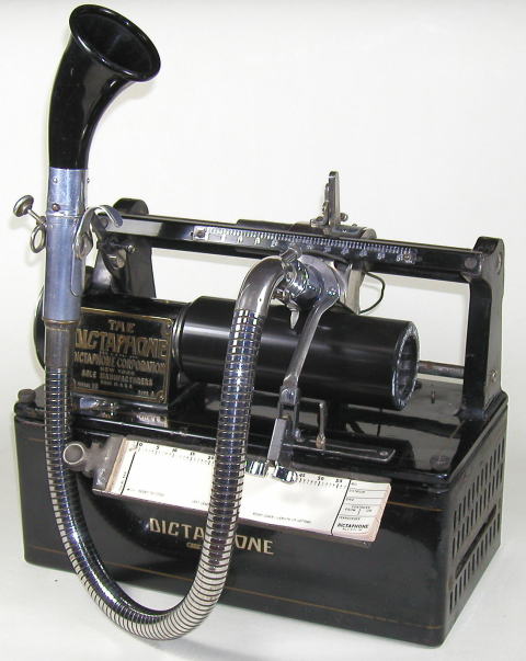 蠟管式録音機「Dictaphone Model 10 Type A」