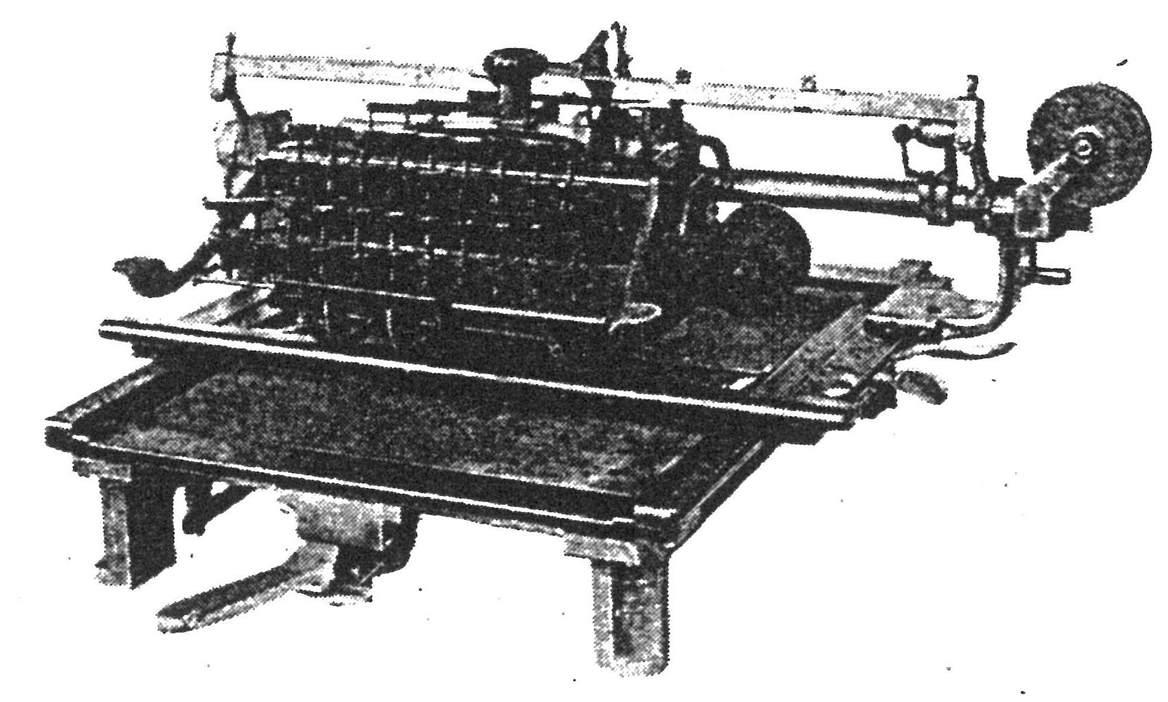 ひらがな・ブック・タイプライター（Elliott & Hatch Book Typewriter Company、1898年）