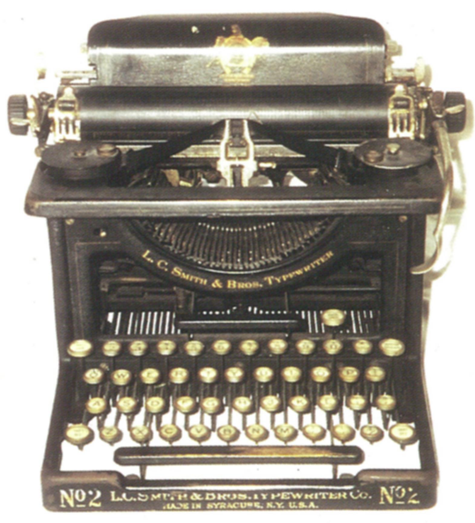 L. C. Smith & Bros. Typewriter No.2