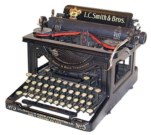 L. C. Smith & Bros. Typewriter No.5