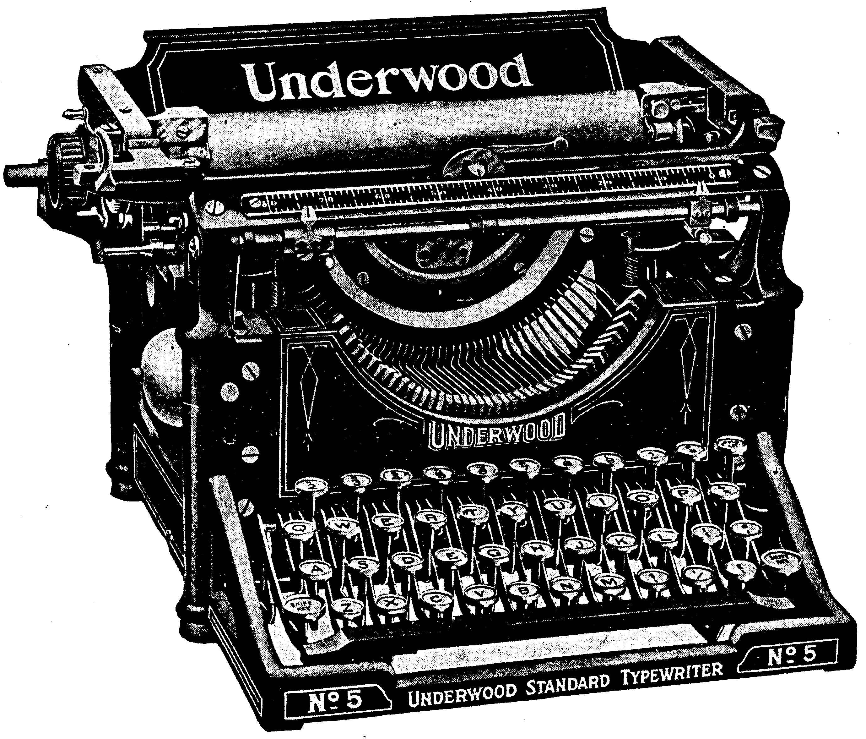 「Underwood Standard Typewriter No.5」