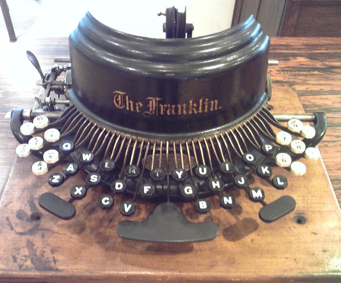 菊武学園の「Franklin Typewriter」