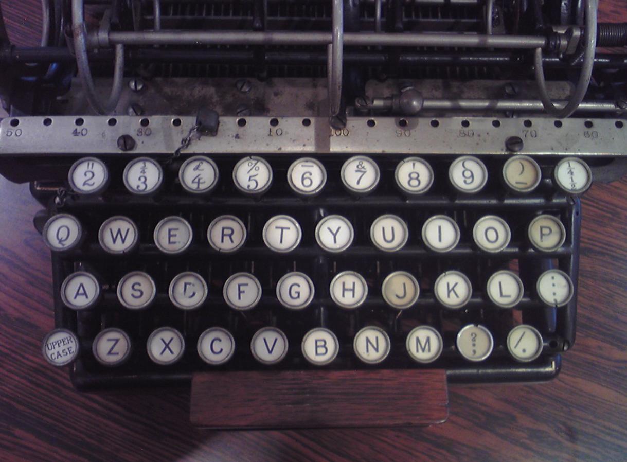 菊武学園の「North's Typewriter」のキーボード