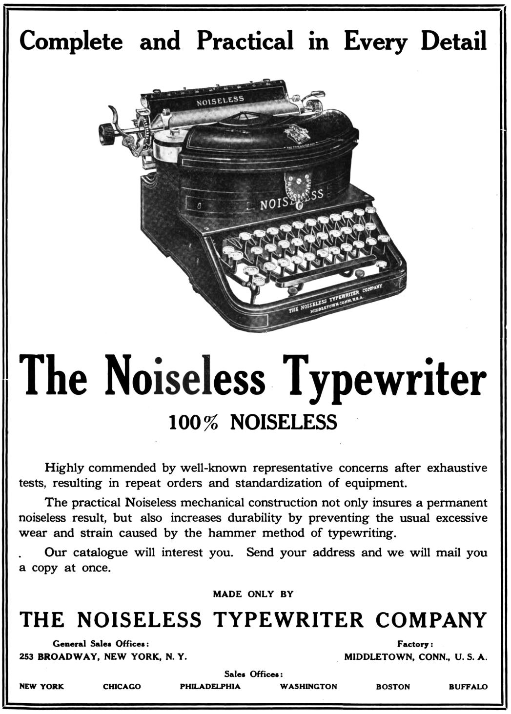 『Typewriter Topics』1917年1月号