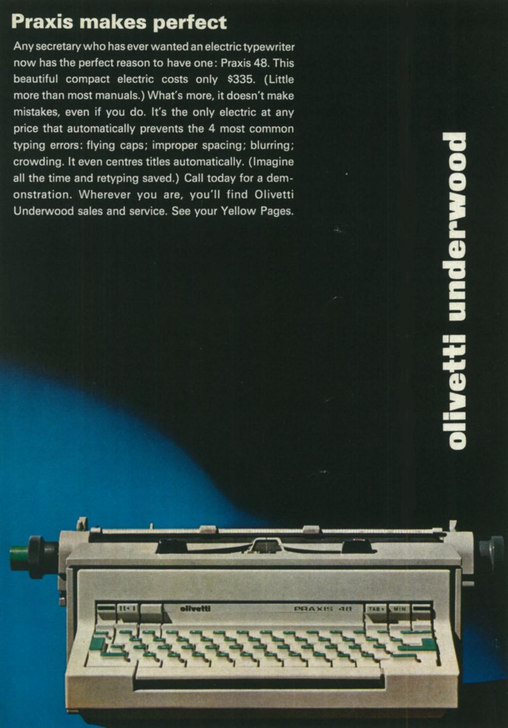 『Office Equipment & Methods』1966年10月号