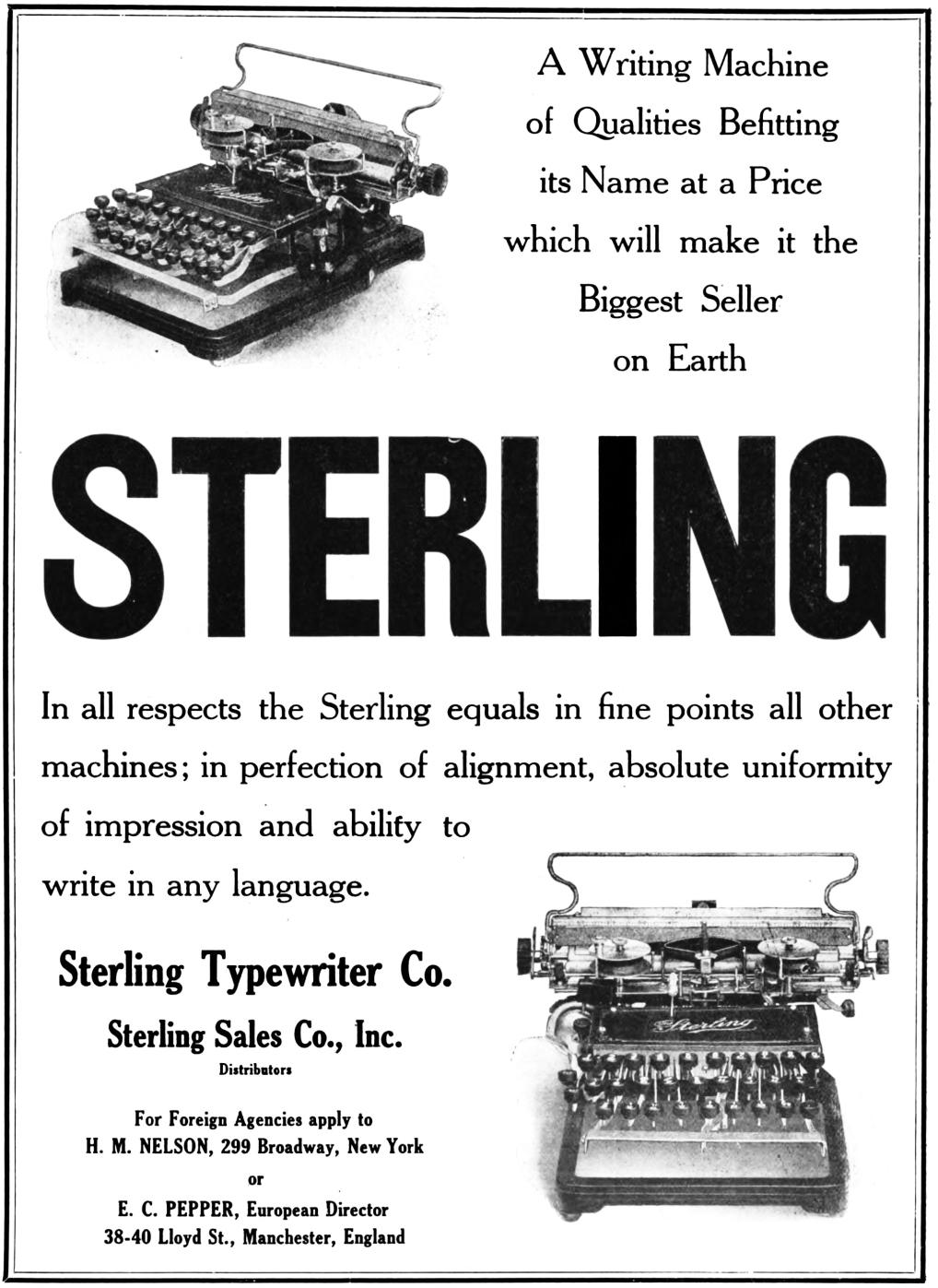 『Typewriter Topics』1911年6月号