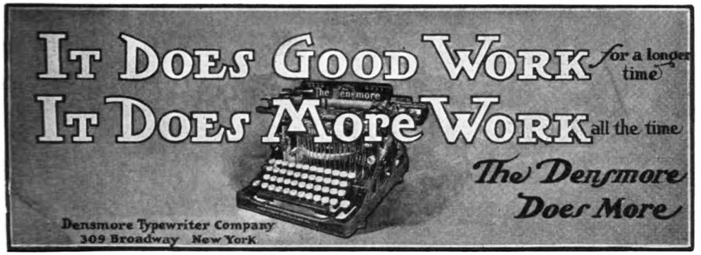 『Typewriter and Phonographic World』1903年6月号